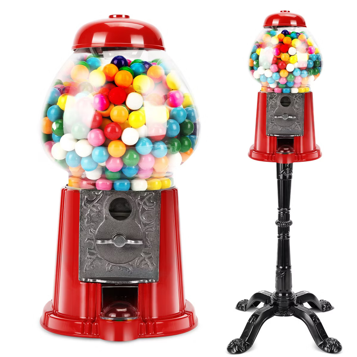 KTMBDW 15¡± Gumball Machine with Stand and Coin Bank - Bubble Gum Machine Candy Dispenser Vendi... | Target