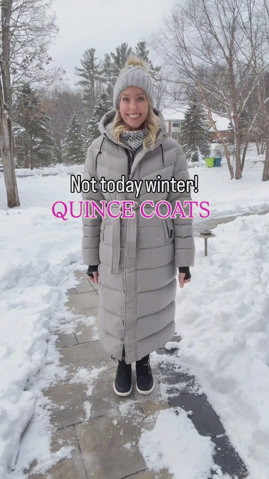 Me vs. ❄️ Winter and I win with Quince coats! I'm obsessed with these cozy and warm coats. They are responsibly made, they're wind and water resistant and the quality is top notch. If you haven't tried Quince yet, here's your sign to shop! Plus, keep reading for 10% off your first purchase! 

🚨 For 10% off your first purchase use code INFG-25OCCASIONALLYJENNA10 ! 

#LTKdayinmylife #LTKootd #LTKOver40