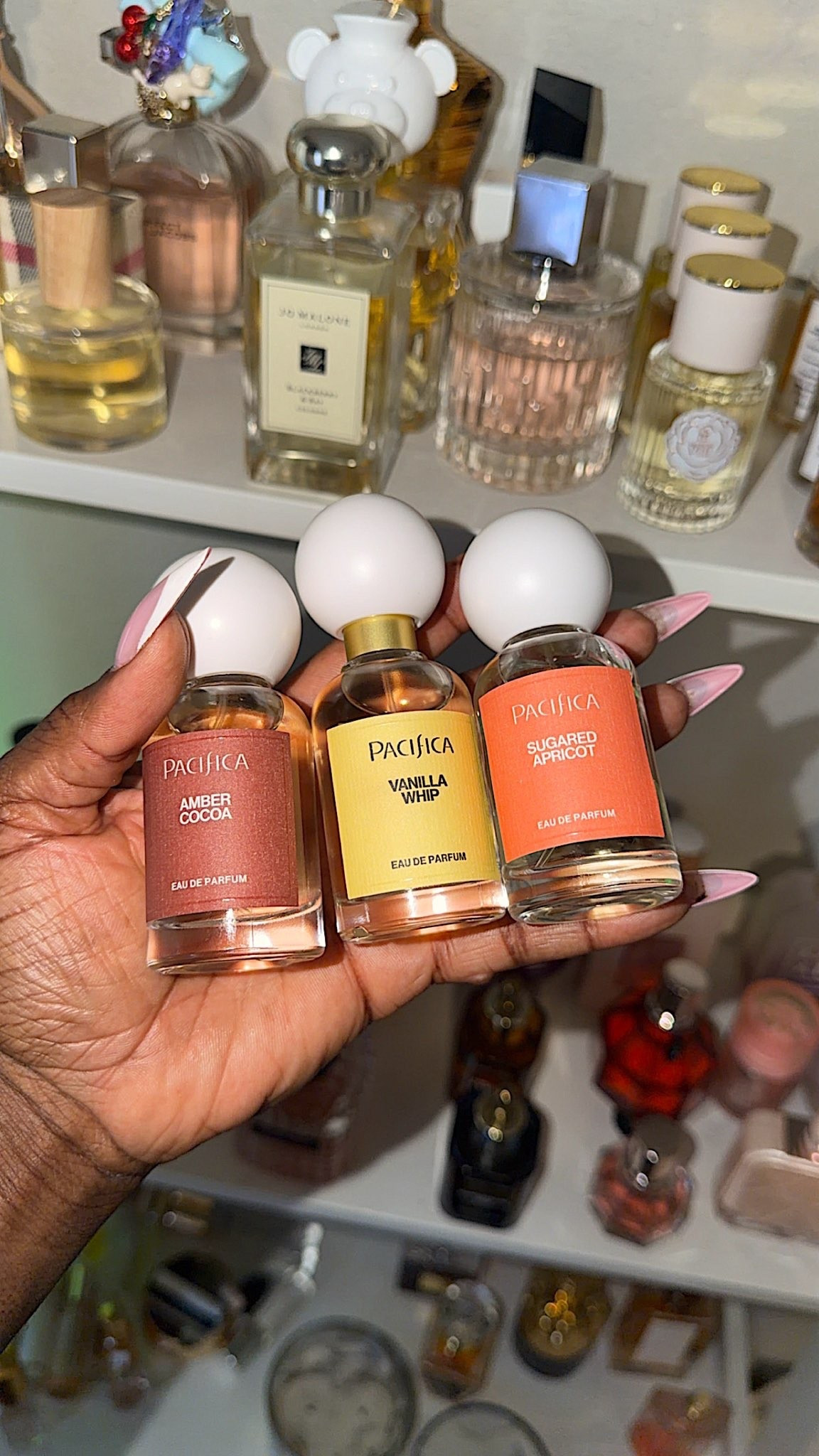 If you’re looking for some light scent that won’t break the bank then Walmart has them for you.  Go check out Pacifica  #walmartfinds #fragrancelover