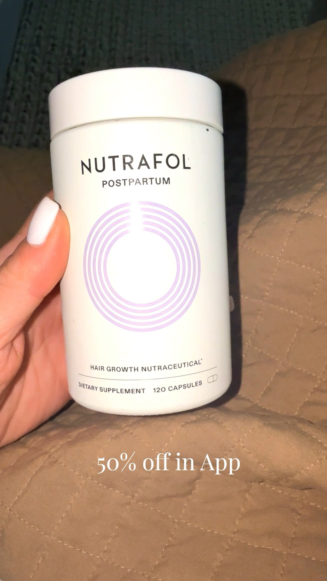 This is my 3rd pregnancy in 3 years. Each time I've tried different vitamins to combat postpartum hair loss. This is the best my hair has ever grown. I did a 4 month supply and I am SO happy with the results 🤍 
Hope this helps mamas who are recovering xo #selfcare #nutrafol 

#LTKSaleAlert #LTKselfcare #LTKmomlife