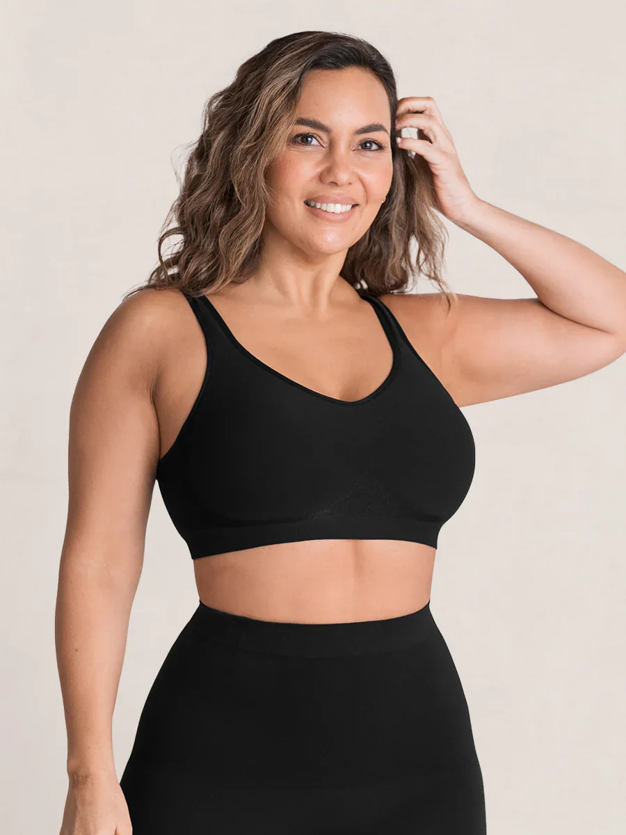 Shapermint Essentials Everyday Comfort Straps Wireless Shaping Bra | Shapermint