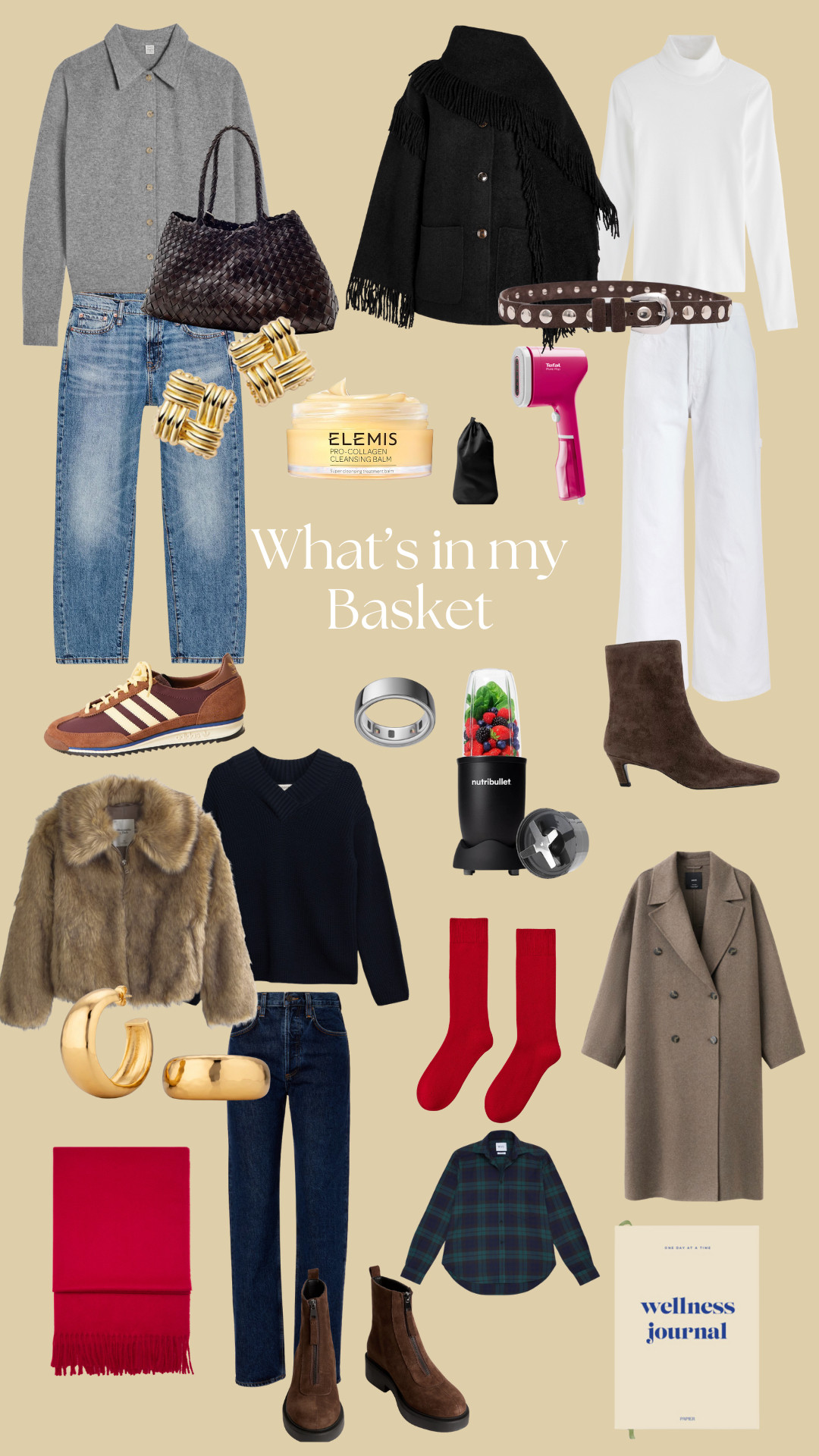 What's in my January Basket - Clothes, Beauty and Wellness Edition.  

 #LTKuk #LTKwinter #LTKstyletip