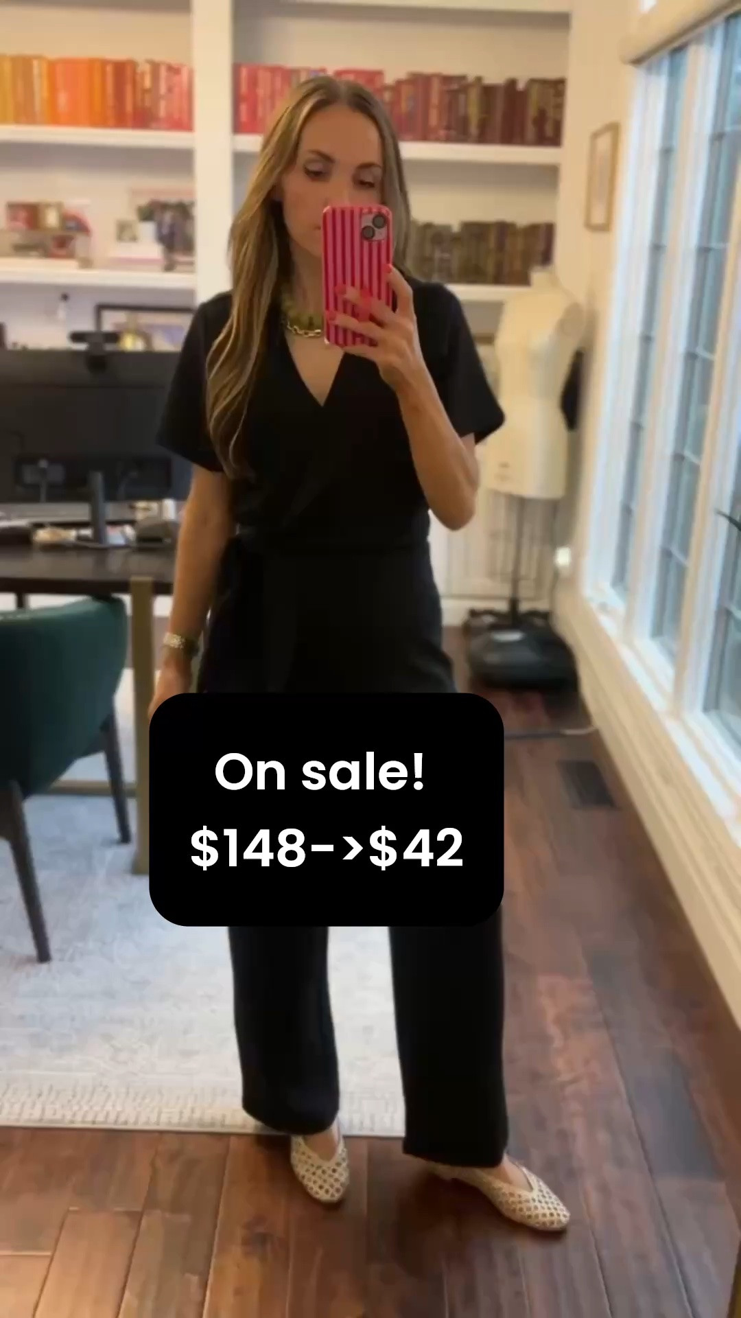 @Spanx jumpsuit marked down + additional 30% off!

#LTKSaleAlert