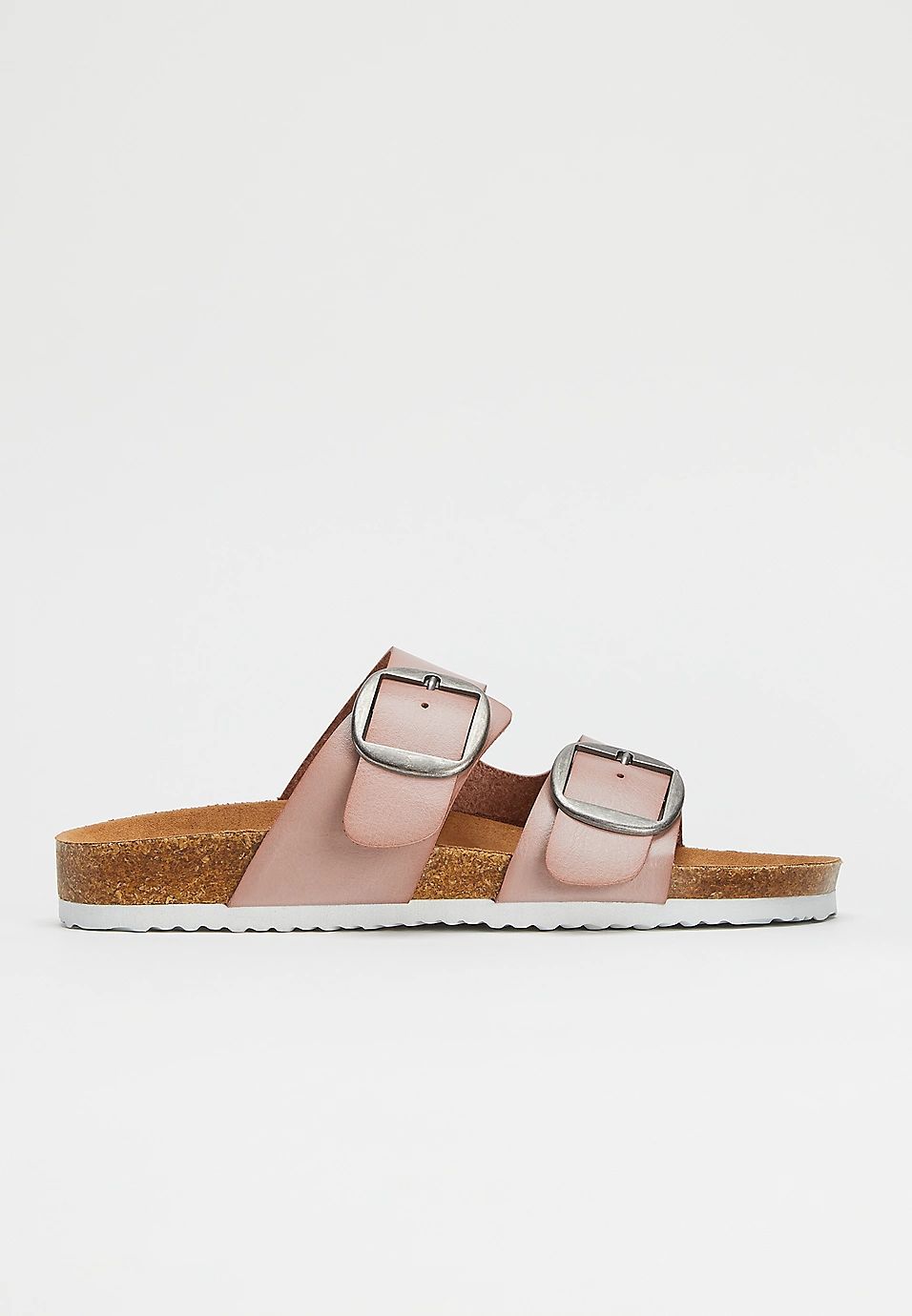 Harper Light Pink Footbed Sandal | Maurices