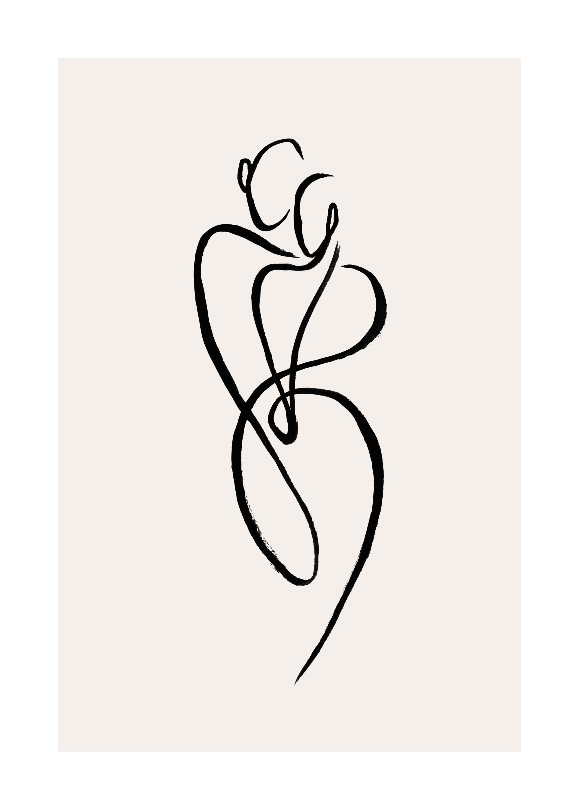 Painted Lines No2 Print | Desenio