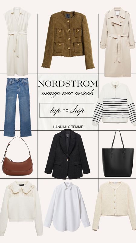 Nordstrom Mango new arrivals for the spring! Here are a few pieces from Mango that I am eyeing for the spring time!

#LTKworkwear #LTKfindsunder100 #LTKSeasonal