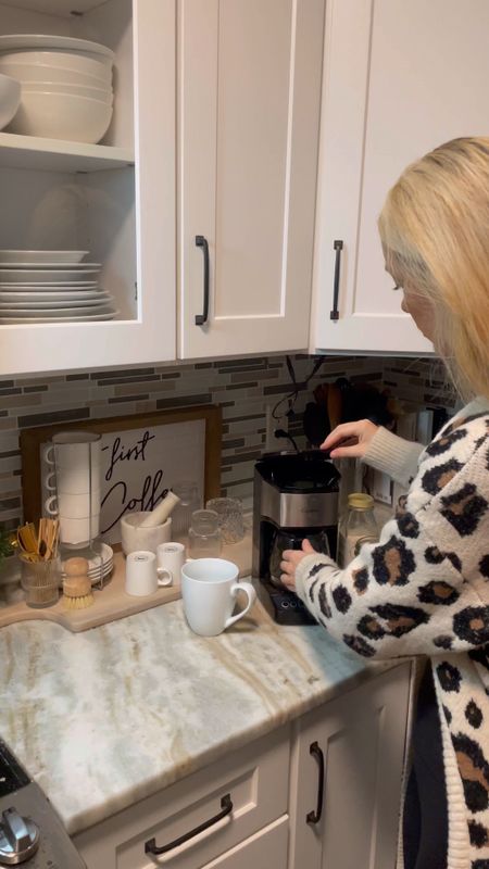 Coffee at Home! Follow @hollyjoannew for style and home! Glad you’re here babe!! 

Coffee Maker Under $50 | Cafe Homemade | Coffee Bar | Coffee Area | Coffee Station | Minimalist | Chic Coffee Corner Aesthetic 

#LTKGiftGuide #LTKVideo #LTKhome