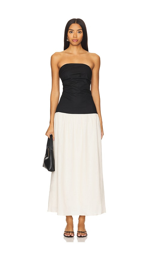 SNDYS Stella Maxi Dress in Cream. - size XXL | Revolve Clothing (Global)