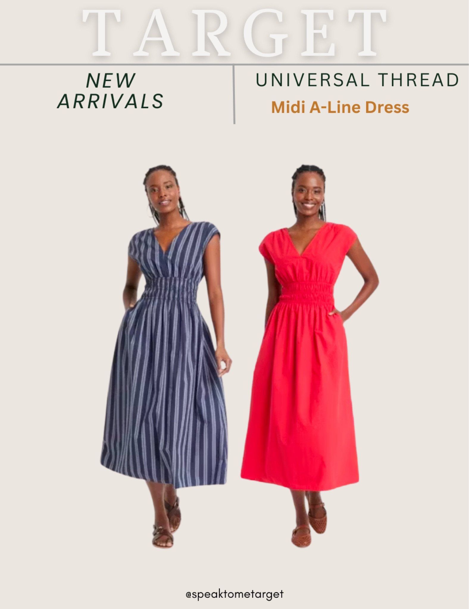 New at Target! Universal Thread midi a-line dress 

#LTKFindsUnder50 #LTKStyleTip