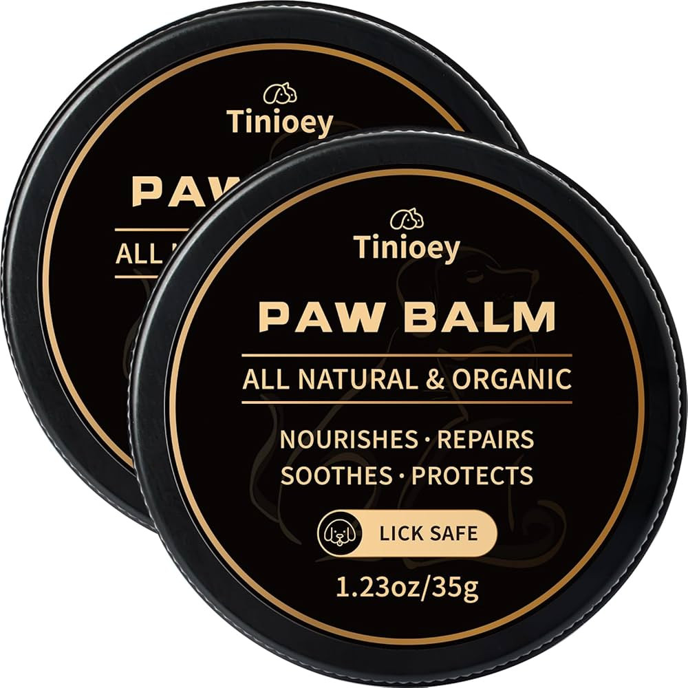 All-Natural Lick Safe Dog Paw Balm for Dogs & Cats | 2 Pack Dog Paw Pad Balm Paw Protector, Moist... | Amazon (US)