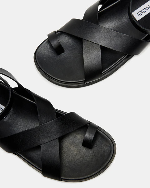 MIRA BLACK LEATHER | Steve Madden (US)