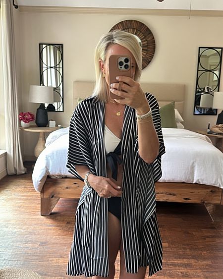 25% off many swimsuits at Summersalt. 
Code SUNNYDAYS

Their swimsuits are wonderful!! My favorites!!
This two piece is conservative,  I wore on repeat last summer 

This cover up is new, lightweight. Almost a silky feel, buttons all the way up 

Swipe to see my favorite way to organize my swimsuits 


#LTKsalealert #LTKSeasonal #LTKover40