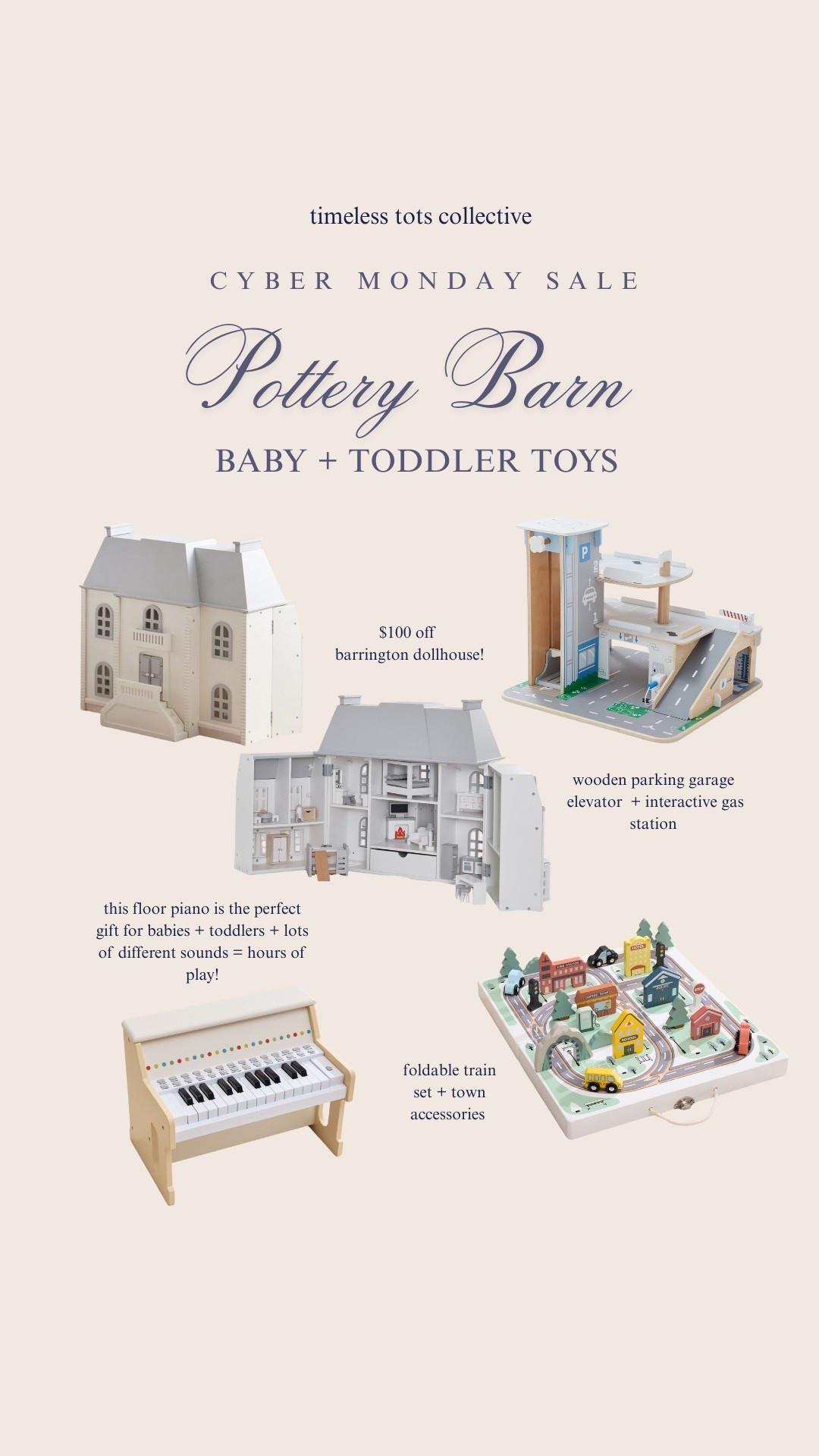 the best sale of the year for these timeless pottery barn toys!

#LTKGiftGuide #LTKKids #LTKCyberWeek