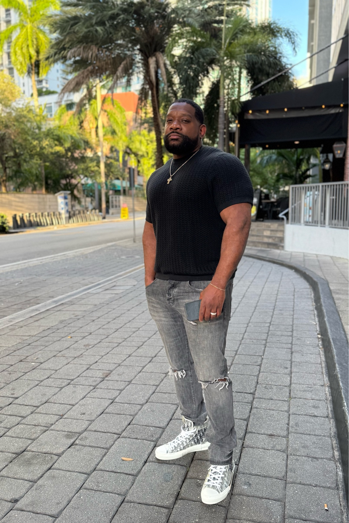 Handsome date and love when he lets me shop for him

He likes it fitted so wearing XL

#LTKSaleAlert #LTKStyleTip #LTKFallSale