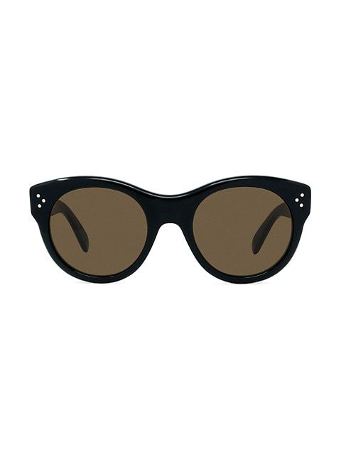 53MM Round Sunglasses | Saks Fifth Avenue