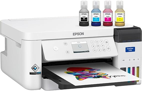 Epson SureColor F170 Dye-Sublimation Printer – Compact 8.5" x 11" Format – Includes Genuine E... | Amazon (US)