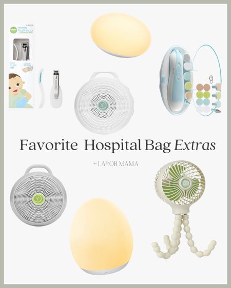 My favorite extras to throw in the hospital bag!
