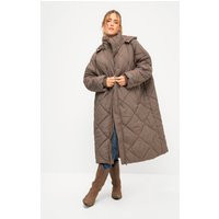 Oversized Quilted Coat | Ulla Popken - US