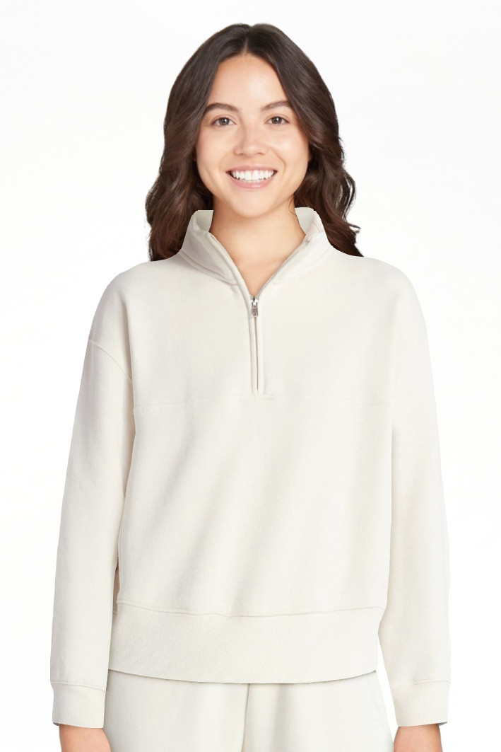 No Boundaries Fleece Half Zip Pullover, Women's - Walmart.com | Walmart (US)