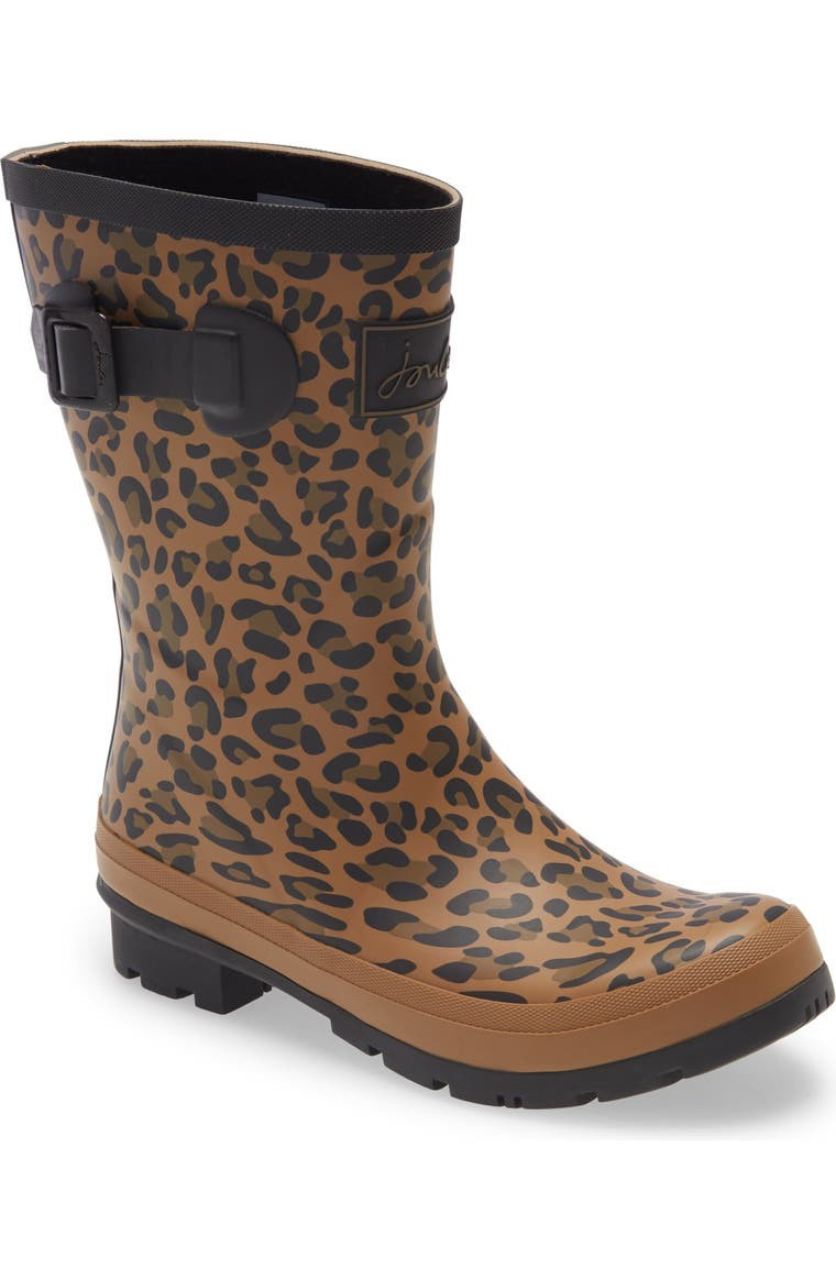 Molly Floral Print Welly Waterproof Rain Boot | Nordstrom