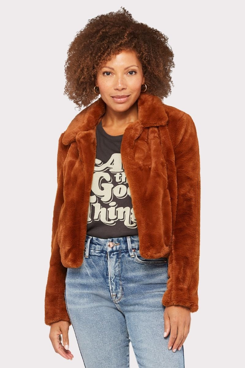 Faux Fur Jacket | Evereve