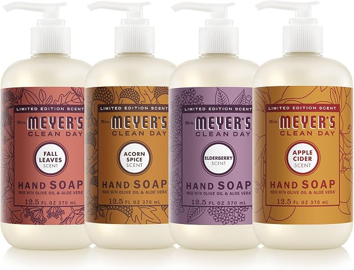 MRS. MEYER'S CLEAN DAY Liquid Hand Soap Set | Amazon (US)