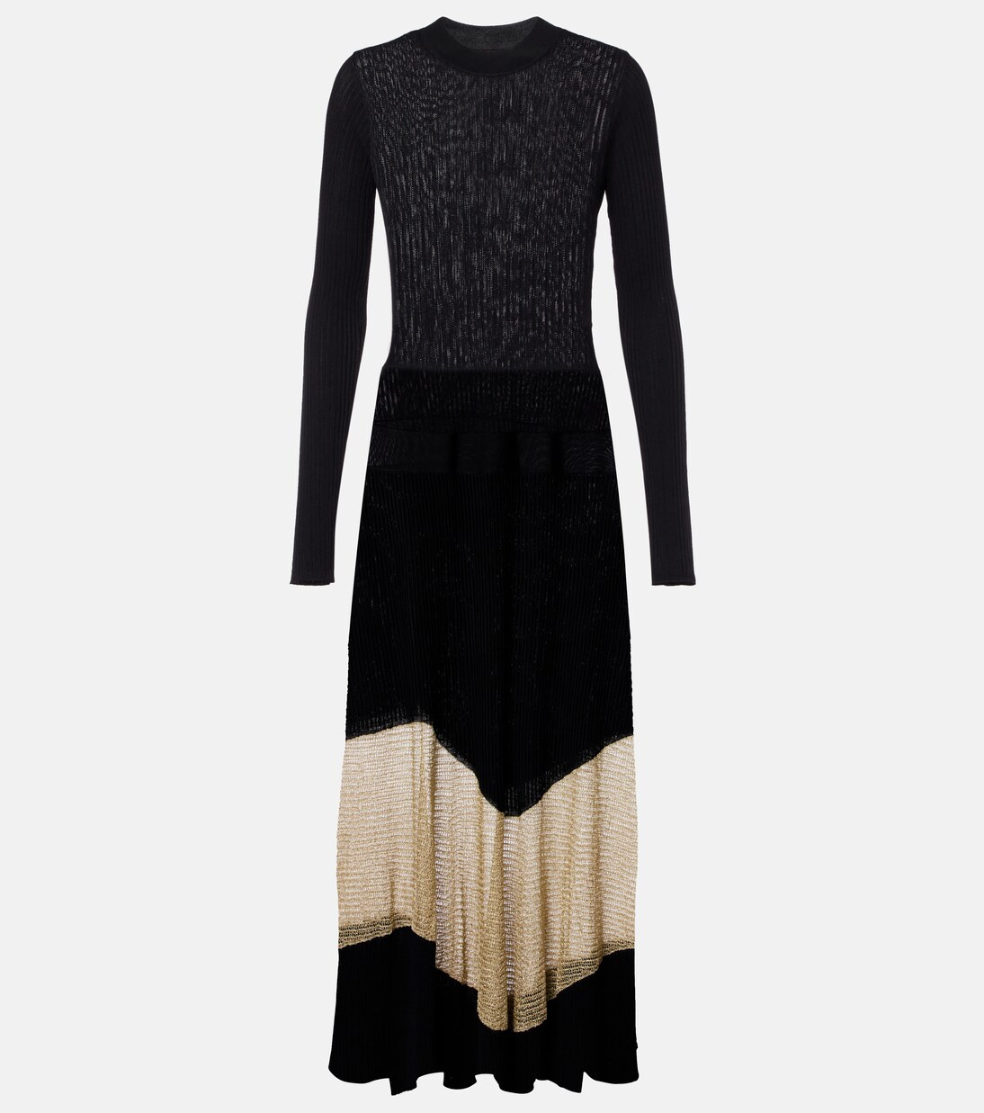 Roanne knitted lamé maxi dress | Mytheresa (UK)