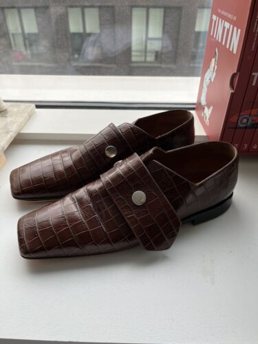 Victoria Beckham moc-croc leather shoes 41  | eBay | eBay US