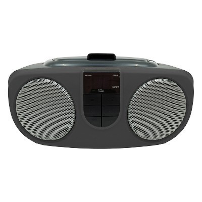 Proscan® Portable CD/AM/FM Radio Boom Box, PRCD243M in Black | Target