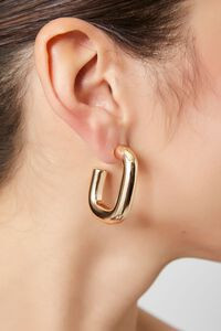 Geo Hoop Earrings | Forever 21 (US)