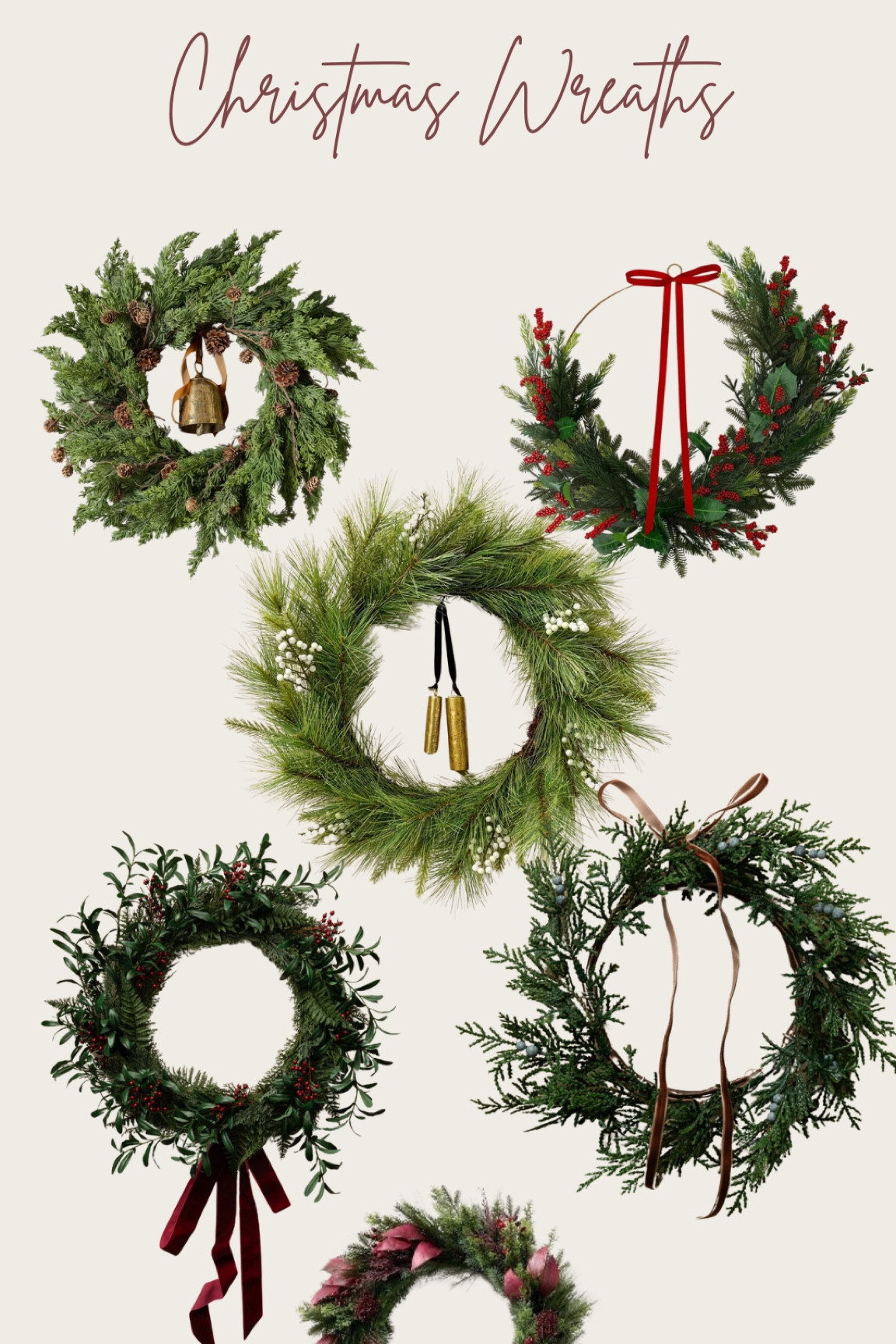 Wreaths I die over! A mix of very inexpensive and splurges to last. 

#wreaths #christmasdecor #christmascenterpiece #fauxfloralsrrangement #Fauxstems #christmaswreath #christmassrrangement #holidaystems #christmasstems #homedecorfinds #shopourhome #neutralhomestyle #timelesshome 

#LTKHome #LTKHoliday #LTKSeasonal