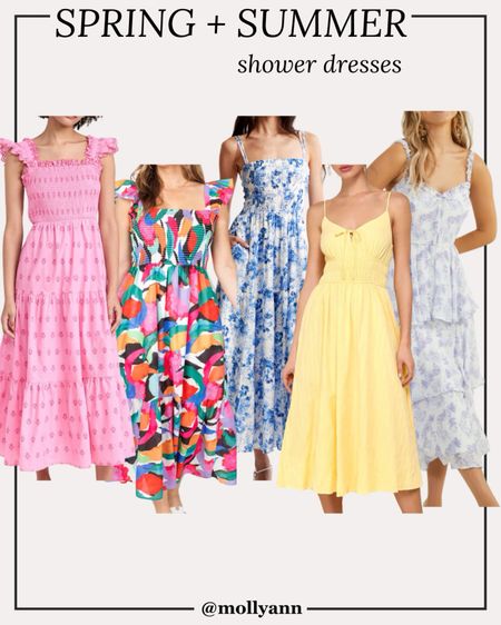 Spring and summer shower dresses 

#LTKfindsunder100 #LTKfindsunder50 #LTKstyletip