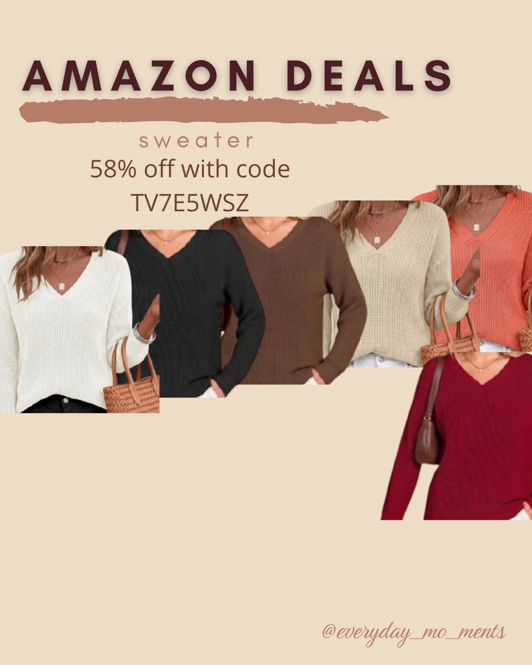 $14 ends 8/30

Amazon fashion
Amazon deals
Sweater
Teacher outfit

#LTKSaleAlert