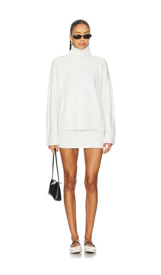 ALL THE WAYS Mira Skirt Set in Grey. - size S | Revolve Clothing (Global)