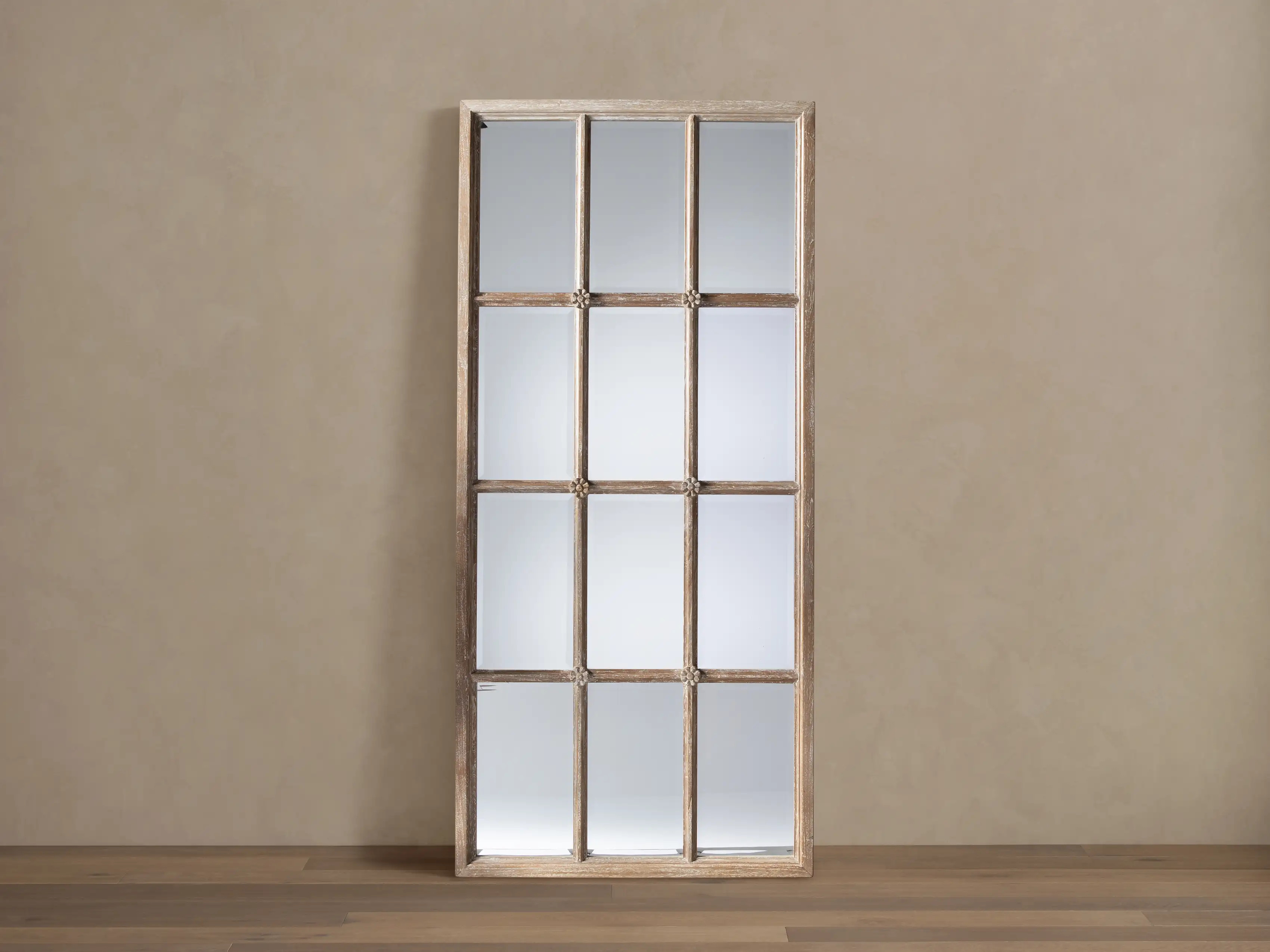 Teak Floor Mirror | Arhaus