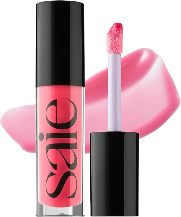 Saie Glossybounce - Hydrating Lip Gloss and Tinted Lip Oil Hybrid with Hyaluronic Acid & Jojoba O... | Amazon (US)