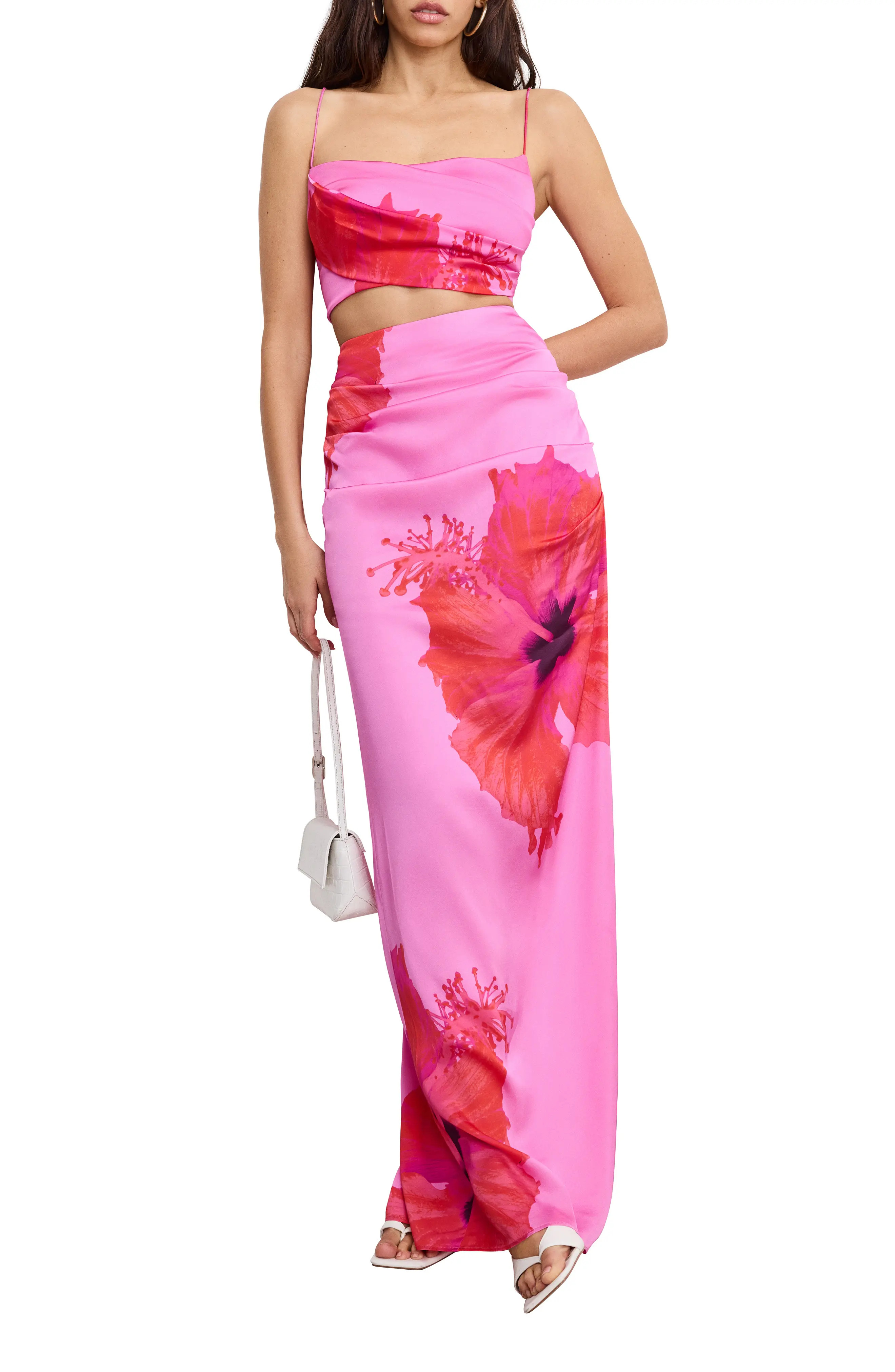 Satin Maxi Skirt (Women) | Nordstromrack | Nordstrom Rack