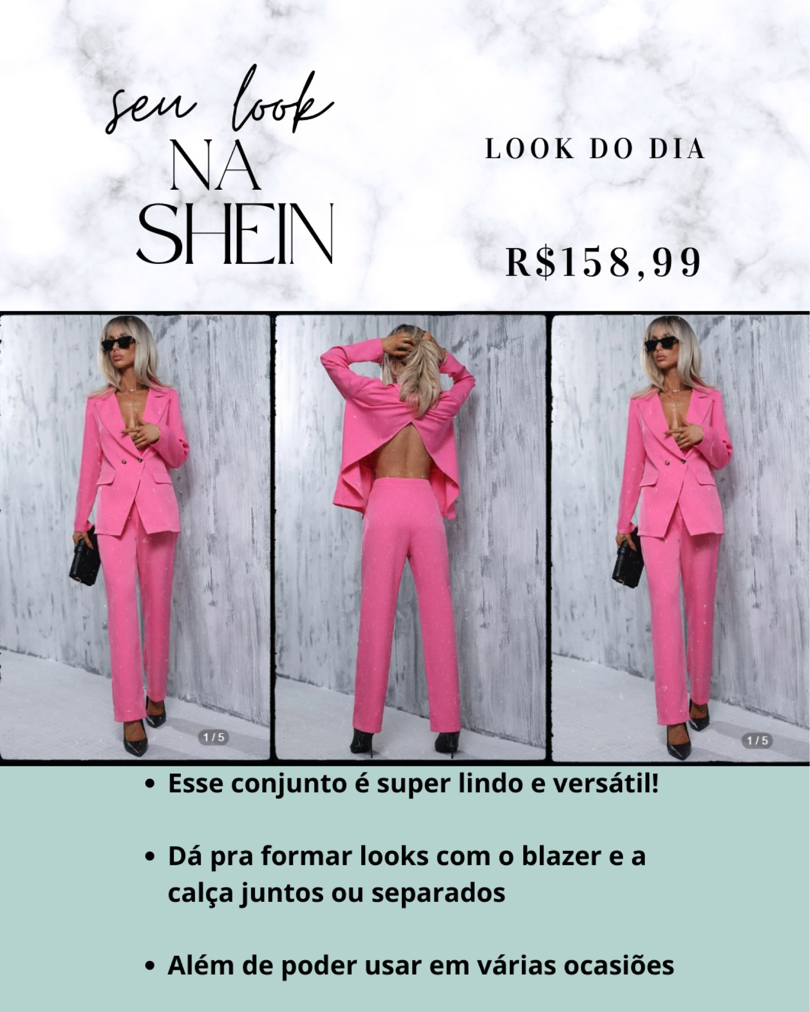 Esse look da Shein tá lindoooo❤️❤️

#LTKstyletip #LTKbrasil #LTKbeauty