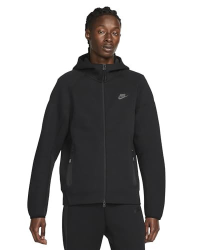Nike Sportswear Tech Fleece Windrunner Men's Full-Zip Hoodie Size - Small Black/Black | Amazon (US)