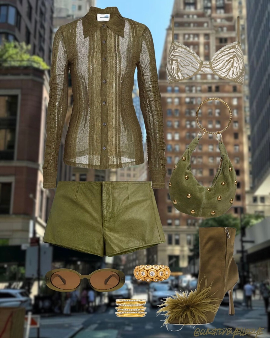 Bag is Walter baker miller, shorts are Zara 