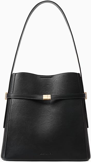 BOSTANTEN Bucket Bag Soft Vegan Leather Purses for Women Trendy Shoulder Handbags with Separate P... | Amazon (US)