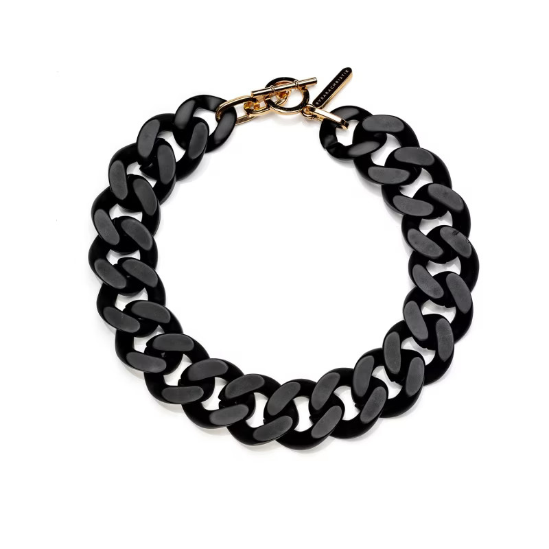 The Boss Chain Necklace - Black | Wolf & Badger (US)