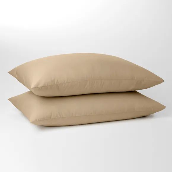 Pure Cotton Standard Pillowcase Pair | Dunelm