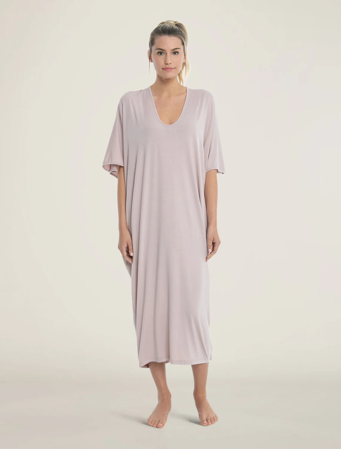 Luxe Milk Jersey® Caftan | Barefoot Dreams