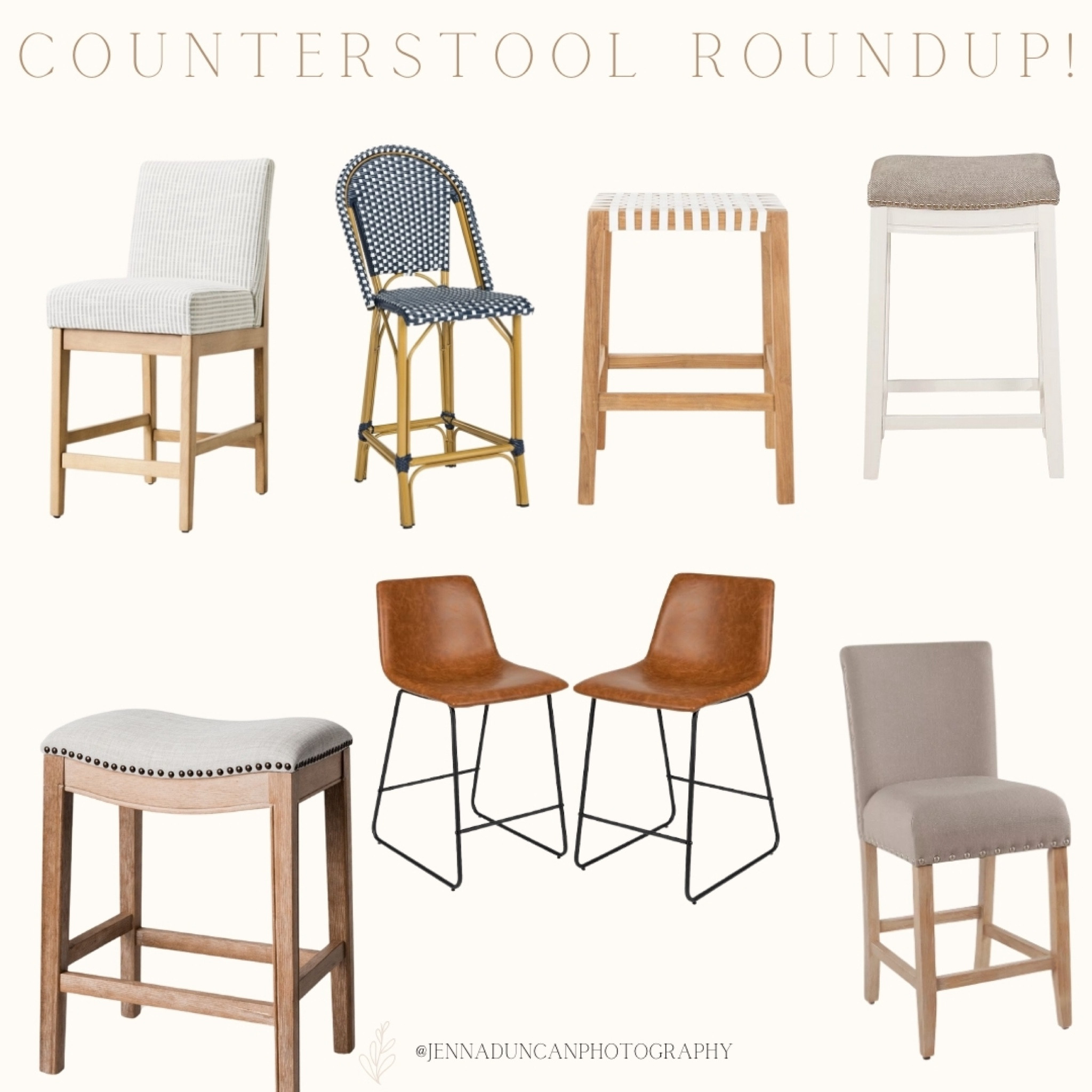 Counter Stool roundup!! How pretty are these?! All priced so well too!

#LTKstyletip #LTKfamily #LTKhome
