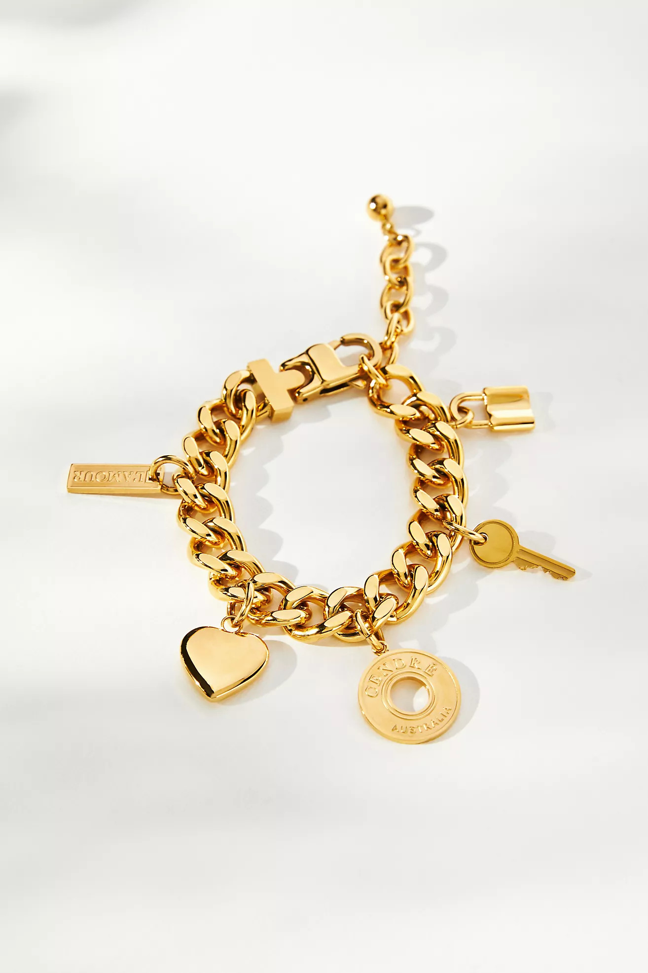 Cendré Pont Des Charm Bracelet | Anthropologie (US)
