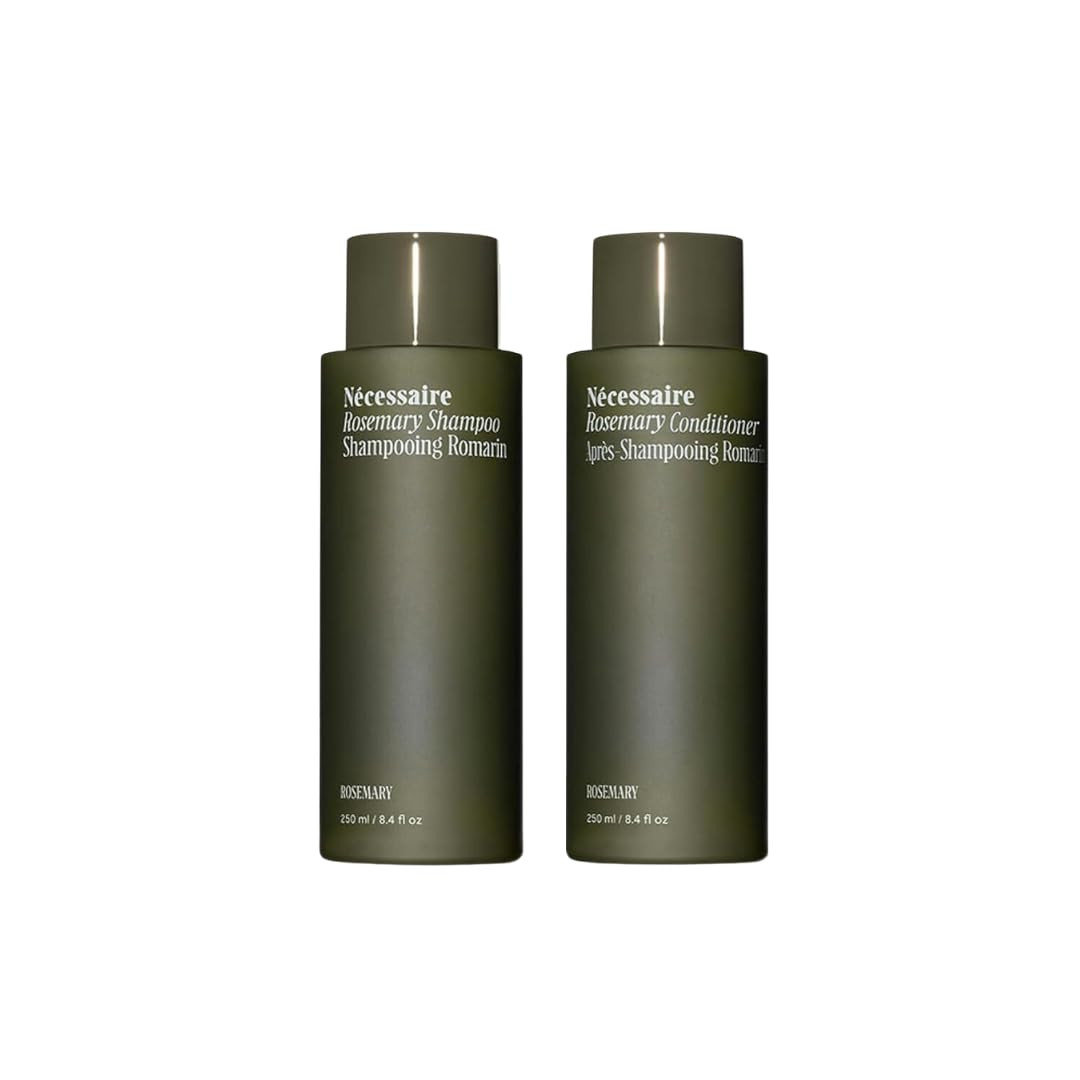 Nécessaire Rosemary Hair Duo - Rosemary Shampoo and Conditioner for Women + Men. Rosemary Oil + ... | Amazon (US)