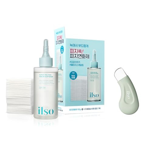 ILSO Super Melting Sebum Softener, 5.29 fl oz, with 40 Cotton Pads Included + Deep Clean Master | Amazon (US)