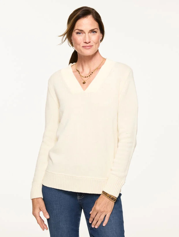 V-neck Sweater | Talbots