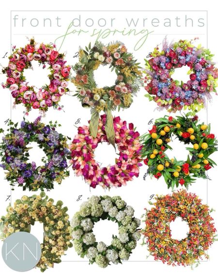 On of the best ways to welcome the new season is to add a bright floral wreath to your front door. From peonies to tulips to hydrangeas, these are some of my favorite spring wreaths! home decor spring decor front porch decor tulip wreath peony wreathh#LTKhome #LTKstyletip

#LTKSeasonal